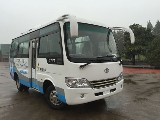 Κίνα Μεταλλική diesel αστεριών μικρών λεωφορείων 2.7L πόρτα επιβατών βενζίνης χειρωνακτική διπλώνοντας προμηθευτής