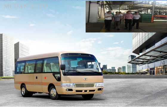Κίνα Μέσο 30 Seater μικρό λεωφορείο υψηλών σημείων, τύπος 24 αστεριών diesel φορτηγό επιβατών προμηθευτής
