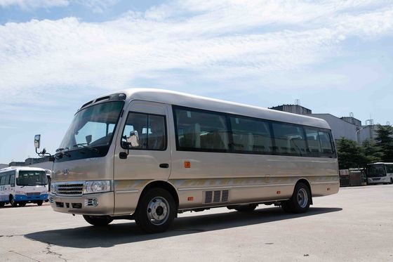 Κίνα Ταξιδιωτικό Τουριστικό 30 Seater Μίνι λεωφορείο 7.7 Μήκος Αξιοθέατα στην Αγορά της Ευρώπης προμηθευτής
