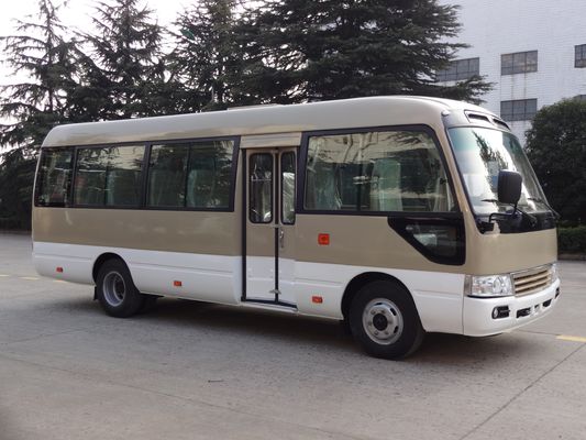 Κίνα Μεγάλα λεωφορεία λεωφορείων ταξιδιού diesel μικρών λεωφορείων ακτοφυλάκων μηχανών της Cummins ικανότητας μπροστινά προμηθευτής
