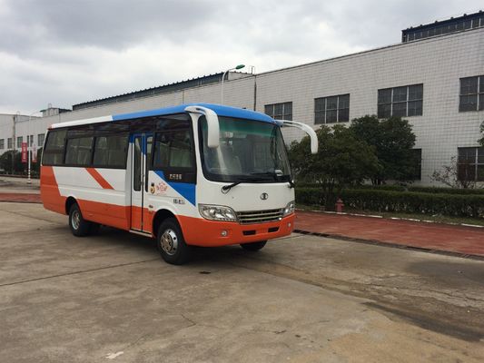 Κίνα Μικρό λεωφορείο 30 αστεριών μηχανών diesel οδήγηση λεωφορείων LHD λεωφορείων επιβατών Seater προμηθευτής