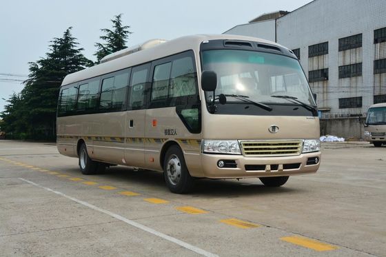 Κίνα μπροστινό ευρώ 3 μηχανών της Cummins μίνι λεωφορείων ακτοφυλάκων 7M Toyota ημι - ακέραιο σώμα προμηθευτής