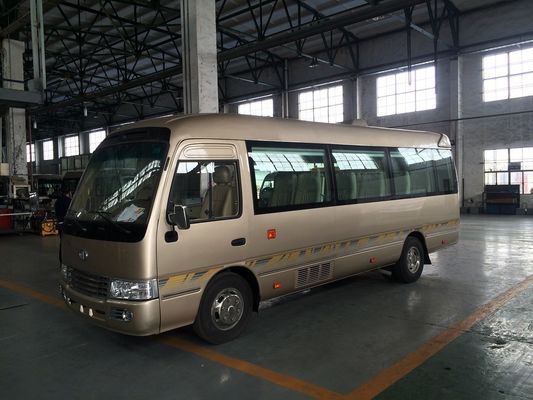Κίνα Μίνι μέτωπο τύπων της Toyota λεωφορείων ακτοφυλάκων πορτών ταλάντευσης/συρόμενων πορτών ημι - ακέραιο σώμα προμηθευτής