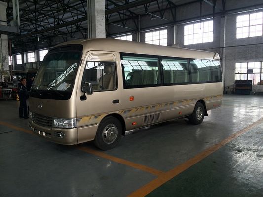 Κίνα Πλαίσια της JAC πετρελαιοκίνητων μίνι λεωφορείων ακτοφυλάκων ανοίξεων φύλλων της Mitsubishi Rosa με το ηλεκτρικό κέρατο προμηθευτής
