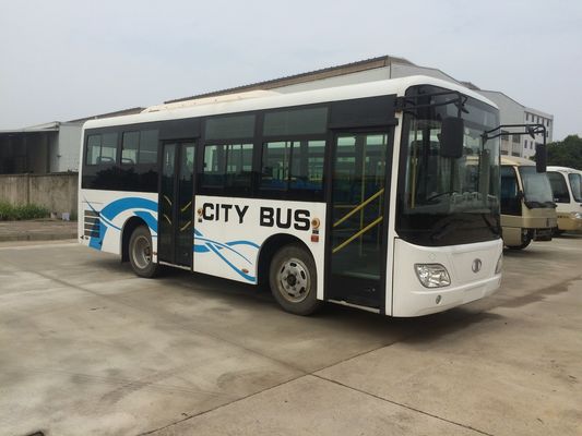 Κίνα Νέος-σχεδιασμένα της JAC λεωφορεία 26 πόλεων πλαισίων διά κεκλιμένη ράμπα αναπηρικών καρεκλών μικρών λεωφορείων Seater προμηθευτής