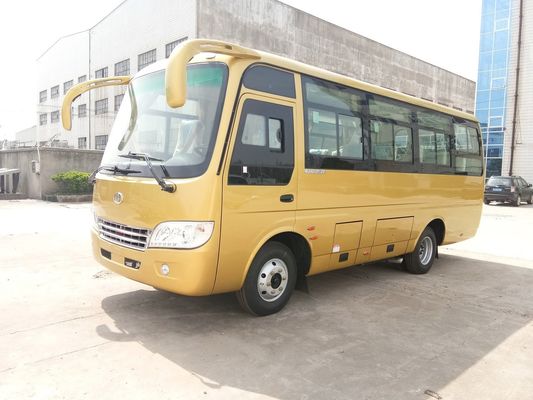 Κίνα 3.9L μηχανή 20 της Cummins μικρό λεωφορείο Seater/λεωφορείο δύο καρδιών της πόλης διπλώνοντας πόρτα επιβατών προμηθευτής